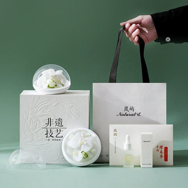 Floral Ceramic Diffuser - Soothing Aromatherapy - Handicraft production Intangible cultural heritage