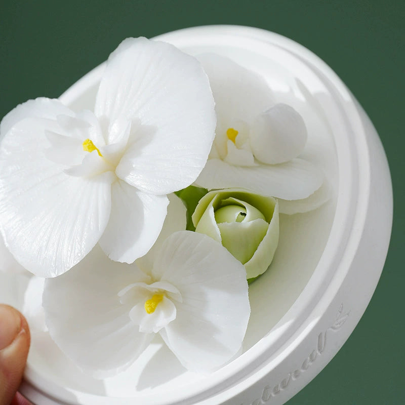 Floral Ceramic Diffuser - Soothing Aromatherapy - Handicraft production Intangible cultural heritage
