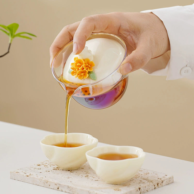 Meet Osmanthus Rabbit Quick Osmanthus Diffuser Porcelain Aroma Diffuser - Floral Ceramic Warmer