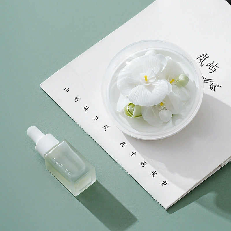Floral Ceramic Diffuser - Soothing Aromatherapy - Handicraft production Intangible cultural heritage