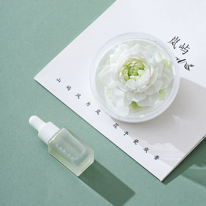 Qinglian Ceramic Flower Diffuser - Relaxing Aromatherapy - Intangible Cultural Heritage