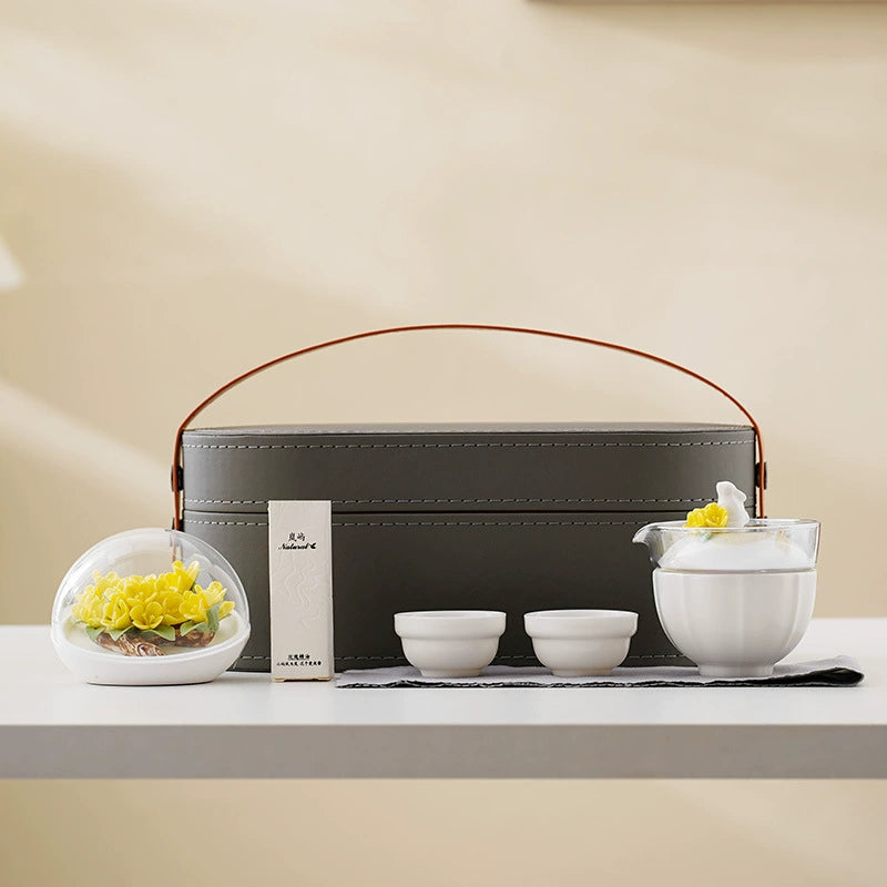 Meet Osmanthus Rabbit Quick Osmanthus Diffuser Porcelain Aroma Diffuser - Floral Ceramic Warmer