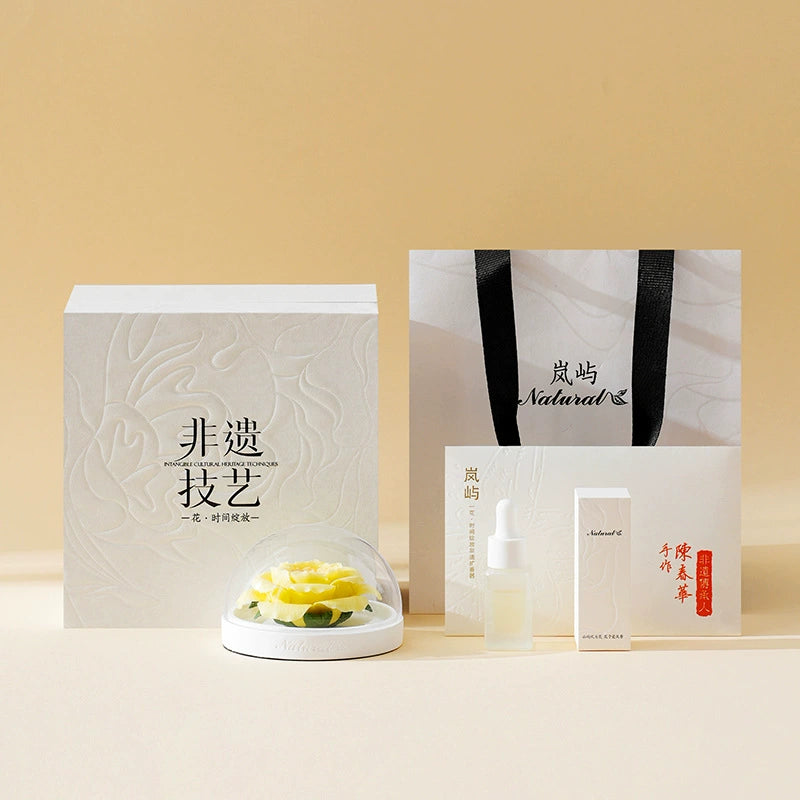 Austin Rose-Floral Ceramic Diffuser - Natural Aromatherapy for Home-Intangible Cultural Heritage
